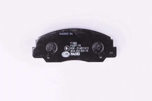 8DB 355 009-781 BEHR/HELLA/PAGID Комплект тормозных колодок, дисковый тормоз (фото 3)