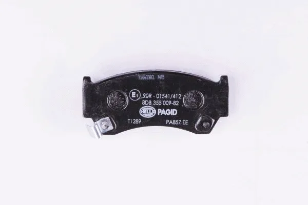 8DB 355 009-821 BEHR/HELLA/PAGID Комплект тормозных колодок, дисковый тормоз (фото 3)