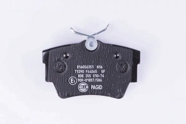 8DB 355 010-761 BEHR/HELLA/PAGID Комплект тормозных колодок, дисковый тормоз (фото 3)
