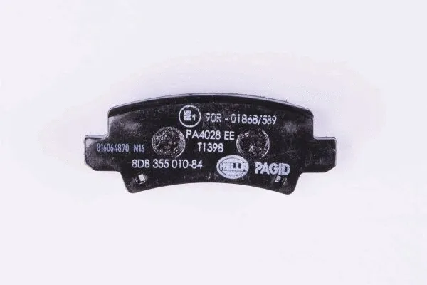 8DB 355 010-841 BEHR/HELLA/PAGID Комплект тормозных колодок, дисковый тормоз (фото 3)