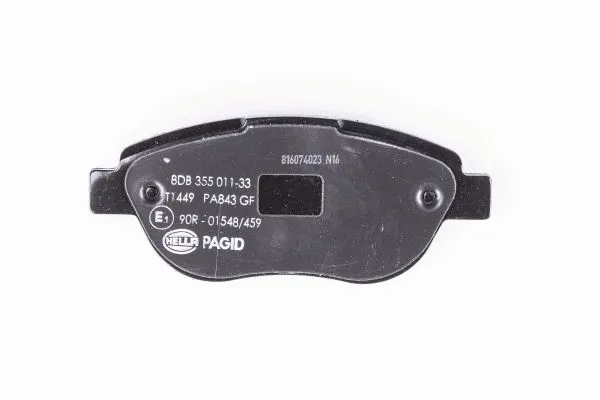 8DB 355 011-331 BEHR/HELLA/PAGID Комплект тормозных колодок, дисковый тормоз (фото 3)