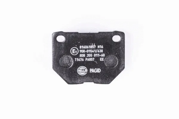8DB 355 011-601 BEHR/HELLA/PAGID Комплект тормозных колодок, дисковый тормоз (фото 3)