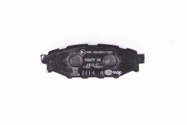 8DB 355 012-261 BEHR/HELLA/PAGID Комплект тормозных колодок, дисковый тормоз (фото 2)