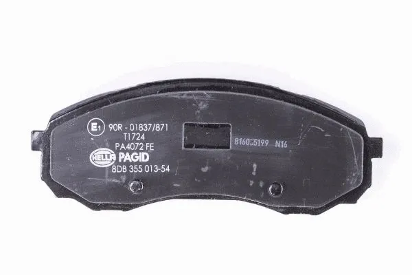 8DB 355 013-541 BEHR/HELLA/PAGID Комплект тормозных колодок, дисковый тормоз (фото 3)