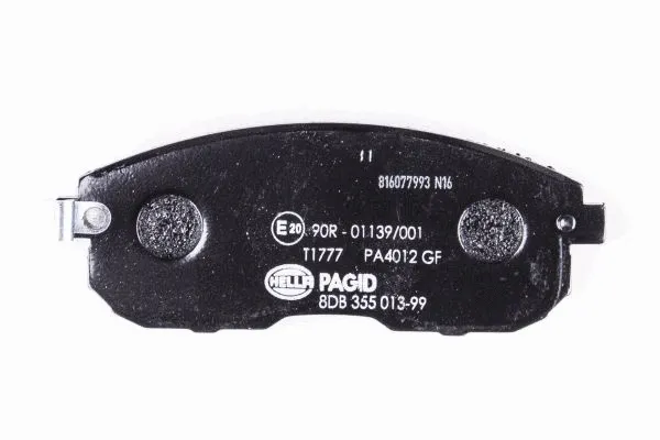 8DB 355 013-991 BEHR/HELLA/PAGID Комплект тормозных колодок, дисковый тормоз (фото 3)