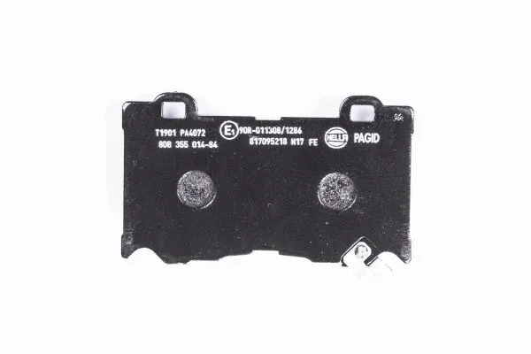 8DB 355 014-841 BEHR/HELLA/PAGID Комплект тормозных колодок, дисковый тормоз (фото 3)