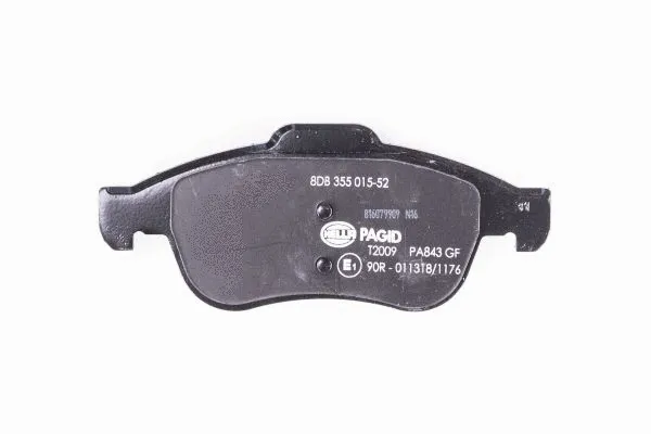 8DB 355 015-521 BEHR/HELLA/PAGID Комплект тормозных колодок, дисковый тормоз (фото 3)
