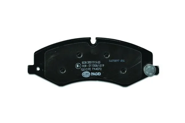 8DB 355 015-551 BEHR/HELLA/PAGID Комплект тормозных колодок, дисковый тормоз (фото 3)