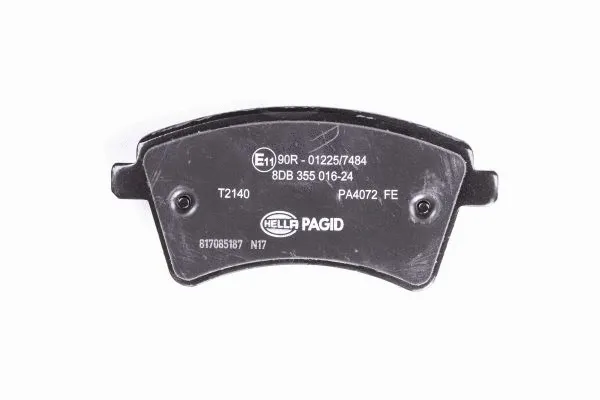 8DB 355 016-241 BEHR/HELLA/PAGID Комплект тормозных колодок, дисковый тормоз (фото 3)