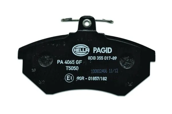 8DB 355 017-891 BEHR/HELLA/PAGID Комплект тормозных колодок, дисковый тормоз (фото 3)