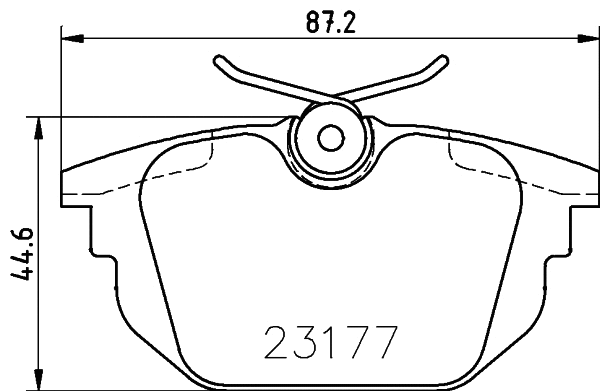 8DB 355 018-371 BEHR/HELLA/PAGID Комплект тормозных колодок, дисковый тормоз (фото 1)