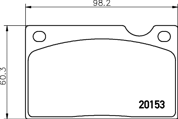 8DB 355 018-391 BEHR/HELLA/PAGID Комплект тормозных колодок, дисковый тормоз (фото 1)