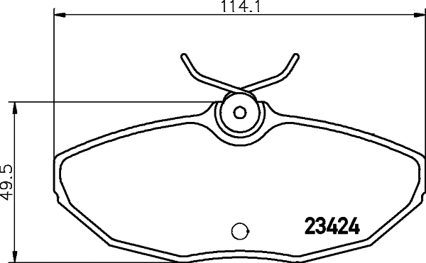 8DB 355 018-561 BEHR/HELLA/PAGID Комплект тормозных колодок, дисковый тормоз (фото 1)