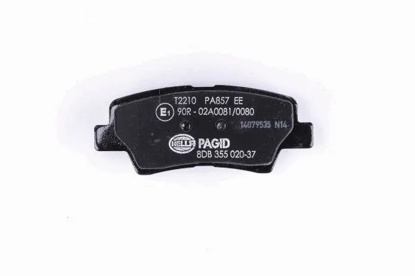 8DB 355 020-371 BEHR/HELLA/PAGID Комплект тормозных колодок, дисковый тормоз (фото 3)