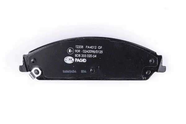 8DB 355 020-541 BEHR/HELLA/PAGID Комплект тормозных колодок, дисковый тормоз (фото 3)