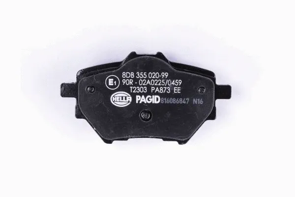 8DB 355 020-991 BEHR/HELLA/PAGID Комплект тормозных колодок, дисковый тормоз (фото 3)