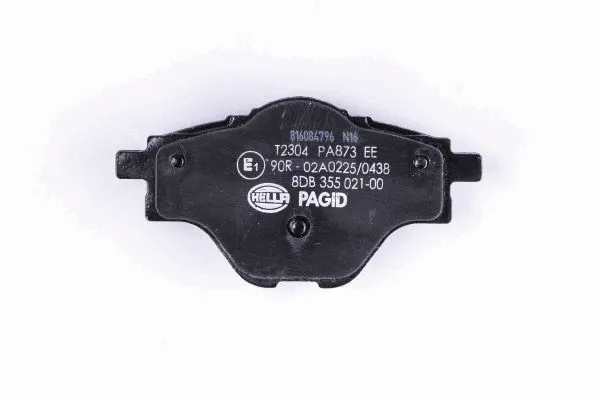 8DB 355 021-001 BEHR/HELLA/PAGID Комплект тормозных колодок, дисковый тормоз (фото 3)