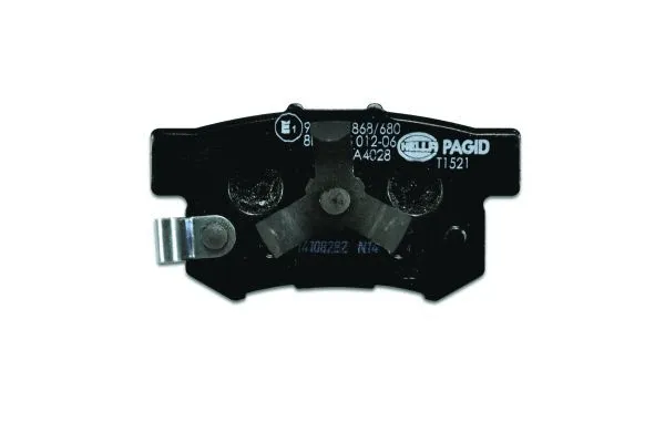 8DB 355 030-261 BEHR/HELLA/PAGID Комплект тормозных колодок, дисковый тормоз (фото 3)