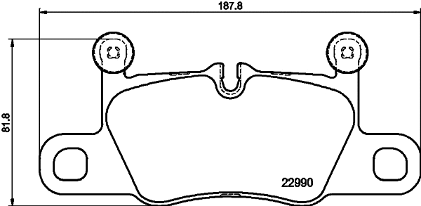 8DB 355 039-821 BEHR/HELLA/PAGID Комплект тормозных колодок, дисковый тормоз (фото 1)