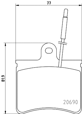 T0115 BEHR/HELLA/PAGID Комплект тормозных колодок, дисковый тормоз (фото 1)