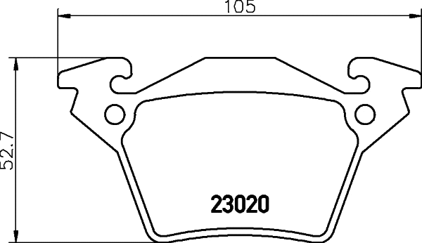 T1169 BEHR/HELLA/PAGID Комплект тормозных колодок, дисковый тормоз (фото 1)