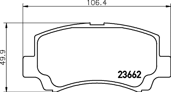 T1275 BEHR/HELLA/PAGID Комплект тормозных колодок, дисковый тормоз (фото 1)