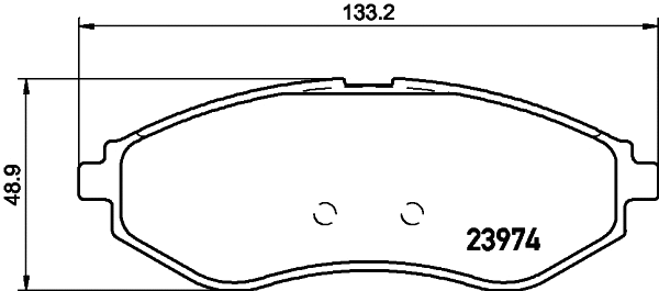 T1443 BEHR/HELLA/PAGID Комплект тормозных колодок, дисковый тормоз (фото 1)