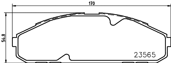 T1474 BEHR/HELLA/PAGID Комплект тормозных колодок, дисковый тормоз (фото 1)