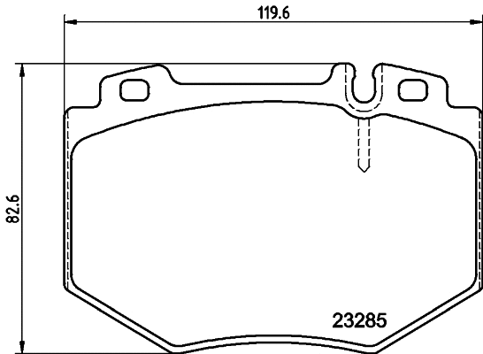 T1497 BEHR/HELLA/PAGID Комплект тормозных колодок, дисковый тормоз (фото 1)