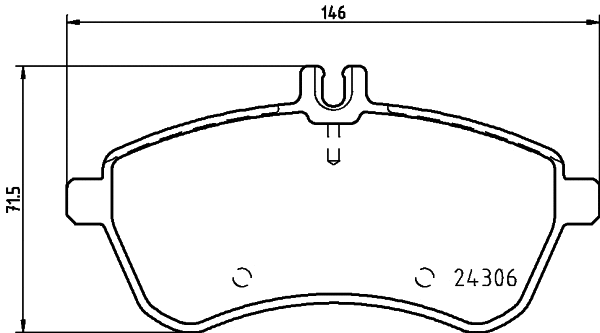 T1623 BEHR/HELLA/PAGID Комплект тормозных колодок, дисковый тормоз (фото 1)