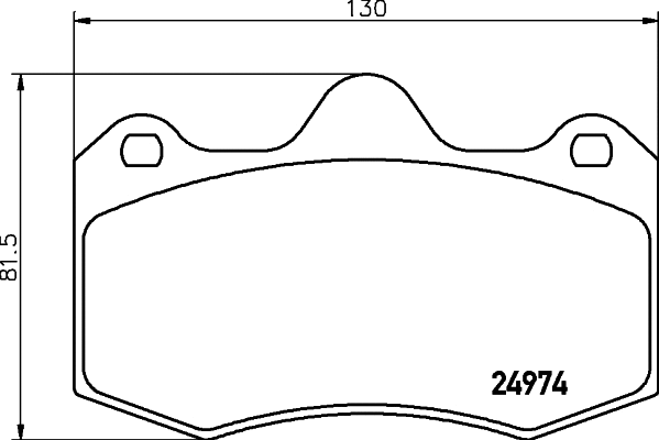 T1939 BEHR/HELLA/PAGID Комплект тормозных колодок, дисковый тормоз (фото 1)