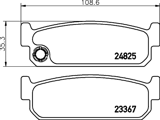T1963 BEHR/HELLA/PAGID Комплект тормозных колодок, дисковый тормоз (фото 1)