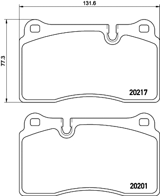 T2071 BEHR/HELLA/PAGID Комплект тормозных колодок, дисковый тормоз (фото 1)