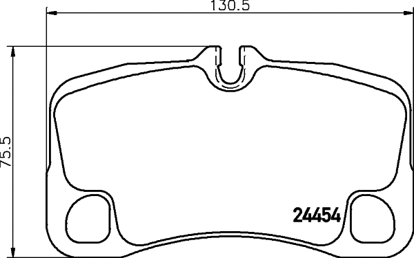 T2095 BEHR/HELLA/PAGID Комплект тормозных колодок, дисковый тормоз (фото 1)