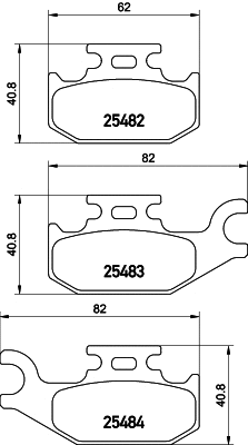 T2182 BEHR/HELLA/PAGID Комплект тормозных колодок, дисковый тормоз (фото 1)