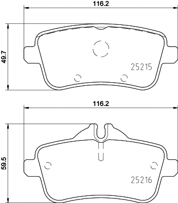 T2189 BEHR/HELLA/PAGID Комплект тормозных колодок, дисковый тормоз (фото 1)