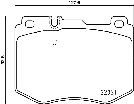 T2378 BEHR/HELLA/PAGID Комплект тормозных колодок, дисковый тормоз (фото 1)