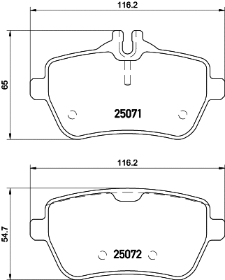 T2382 BEHR/HELLA/PAGID Комплект тормозных колодок, дисковый тормоз (фото 1)