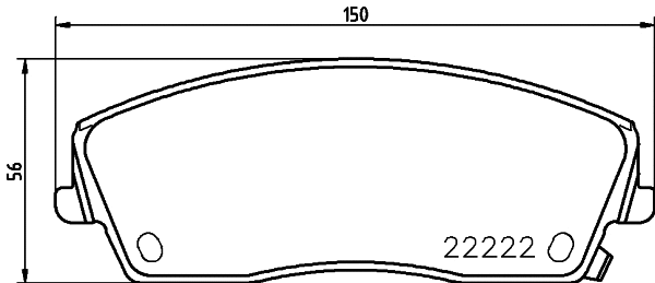 T2495 BEHR/HELLA/PAGID Комплект тормозных колодок, дисковый тормоз (фото 1)