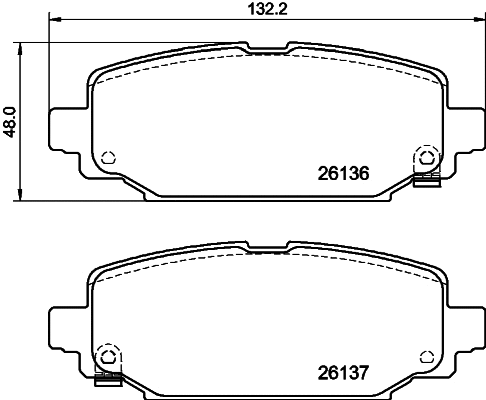 T3172 BEHR/HELLA/PAGID Комплект тормозных колодок, дисковый тормоз (фото 1)