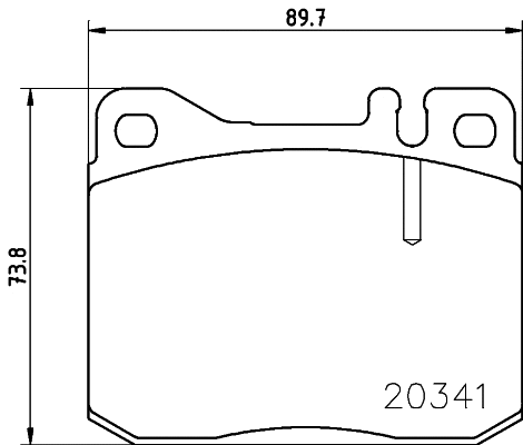 T4113 BEHR/HELLA/PAGID Комплект тормозных колодок, дисковый тормоз (фото 1)