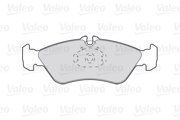 301046 VALEO Комплект тормозных колодок, дисковый тормоз (фото 1)