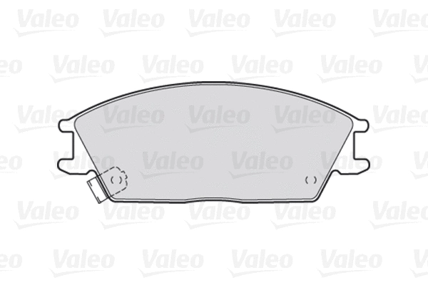 301052 VALEO Комплект тормозных колодок, дисковый тормоз (фото 1)