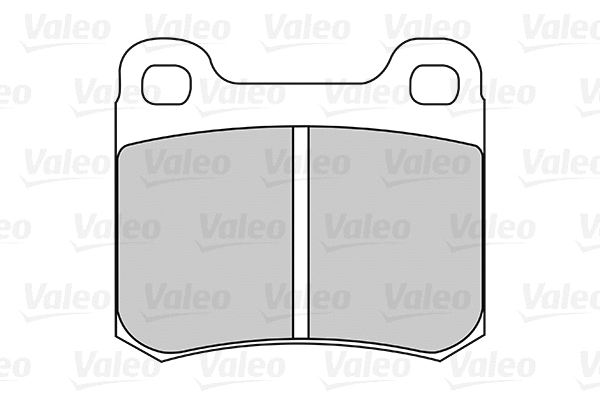 301105 VALEO Комплект тормозных колодок, дисковый тормоз (фото 1)