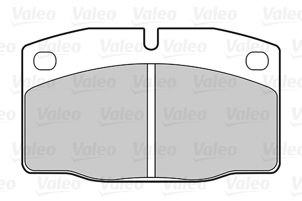 301182 VALEO Комплект тормозных колодок, дисковый тормоз (фото 1)