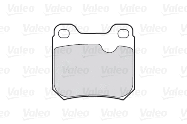 301253 VALEO Комплект тормозных колодок, дисковый тормоз (фото 1)