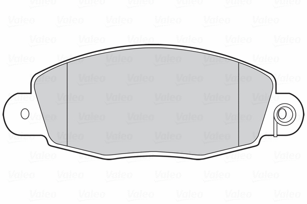 301432 VALEO Комплект тормозных колодок, дисковый тормоз (фото 1)