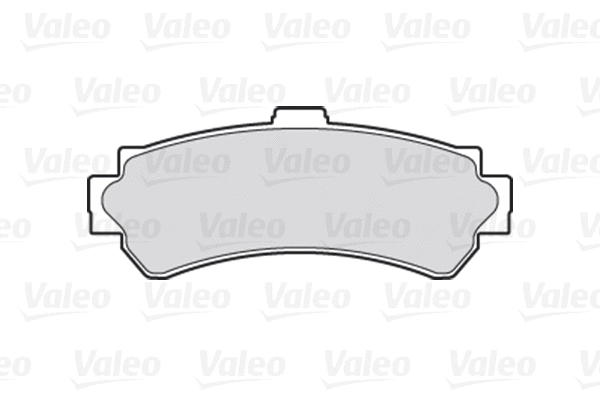 301449 VALEO Комплект тормозных колодок, дисковый тормоз (фото 1)