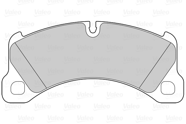 302296 VALEO Комплект тормозных колодок, дисковый тормоз (фото 1)