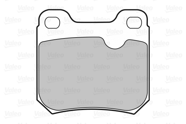 598253 VALEO Комплект тормозных колодок, дисковый тормоз (фото 1)